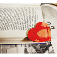 Two Colour Leather Bookmark